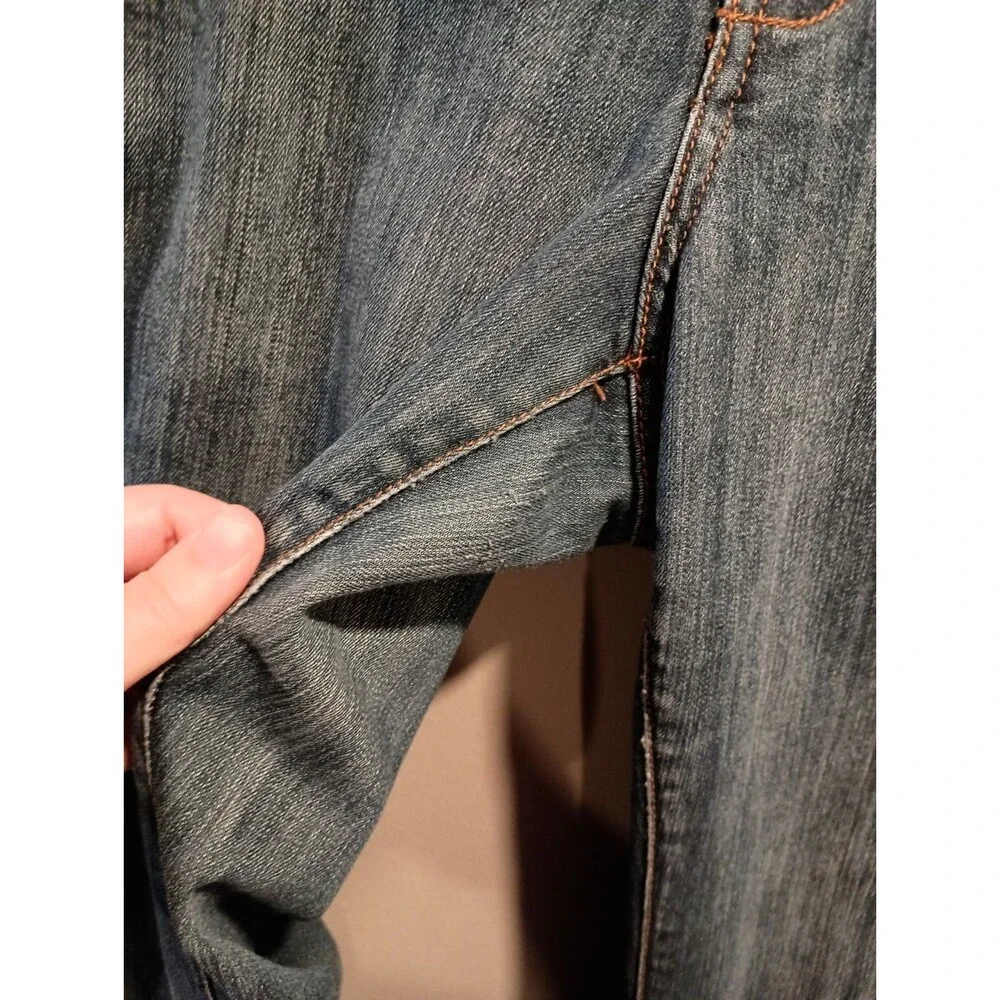 Seven 7 Luxe Medium Wash Thalia Womens Bootcut  Low Rise Y2K Jeans Plus Size 18